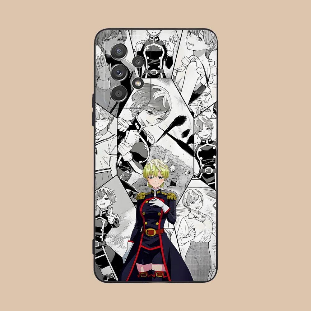 

Mato seihei no slave Tenka Izumo Matte Mobile Phone Case for Samsung Galaxy M55 54 42 35 34 33 32 23 22 15 14 13 12 F55 5G Galaxy F04
