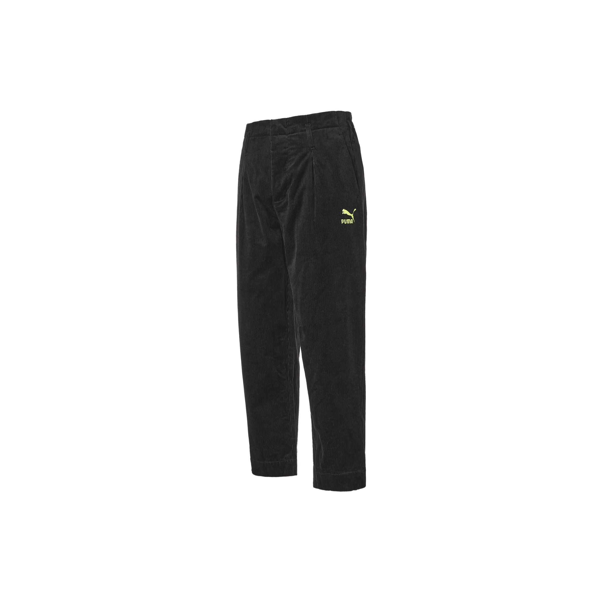 PUMA Corduroy Woven Pants Black Men s 534967-01 M