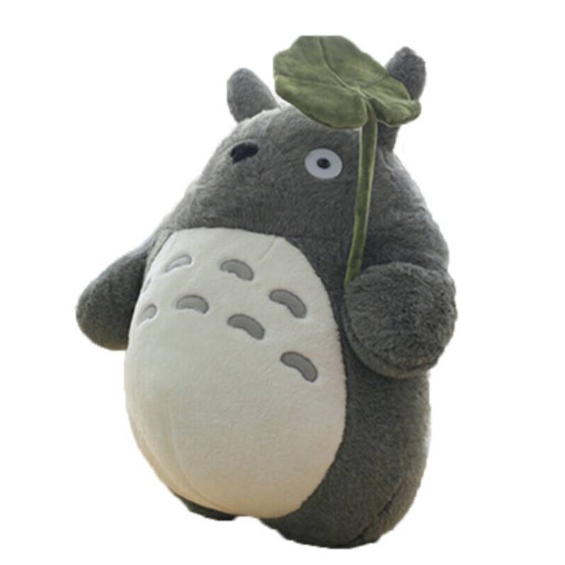 My Neighbor Totoro Plush Toy With Lotus Leaf Design Suitable For Kids Daily Gift