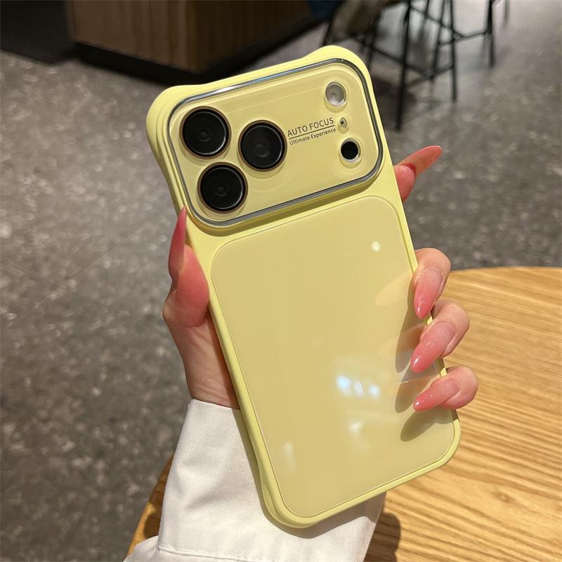 Solid Color Drop-Proof Case for iPhone 17/16/15/14 Pro Max