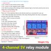 1 1 1 6 8 Channel Relay Module 1V 11V 11V Optocoupler Isolation Relay Board For Arduino