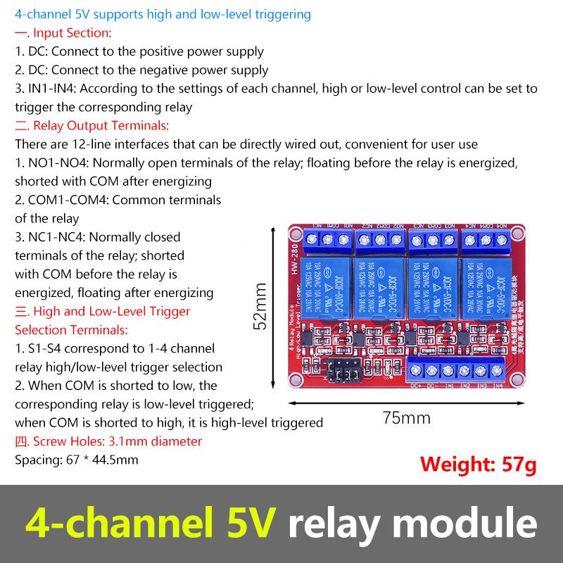 1 1 1 6 8 Channel Relay Module 1V 11V 11V Optocoupler Isolation Relay Board For Arduino