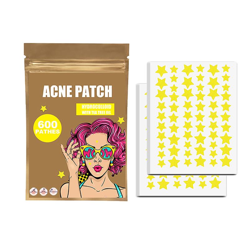 300/600/1200 Pcs/Set Star Pimple Patch Acne Colorful Invisible Acne Removal Skin Care Stickers Concealer Face Spot Beauty