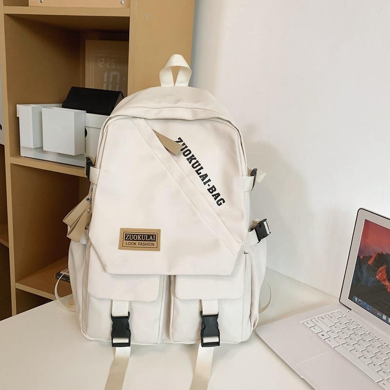 Boys' High value Schoolbags  High School Students' Juvenile Backpacks  and Women's Large Capacity Joker Junior High School Students' Backpacks.