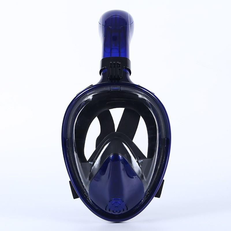 

Adult Diving Mask Full Anti-fog UV Snorkeling Dry Goggles Swimming L-XL королевский синий