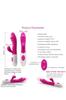 Silicone Stimulator Dildo 7 Modes Waterproof Intimate Body Massage with Batteries NOT INCLUDED