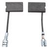 Carbon Brush Replacement Kit 2pcs Compatible with DW777 DW771 DW770 Mitre Saws 659512-00 D27113 Motor Brush Set