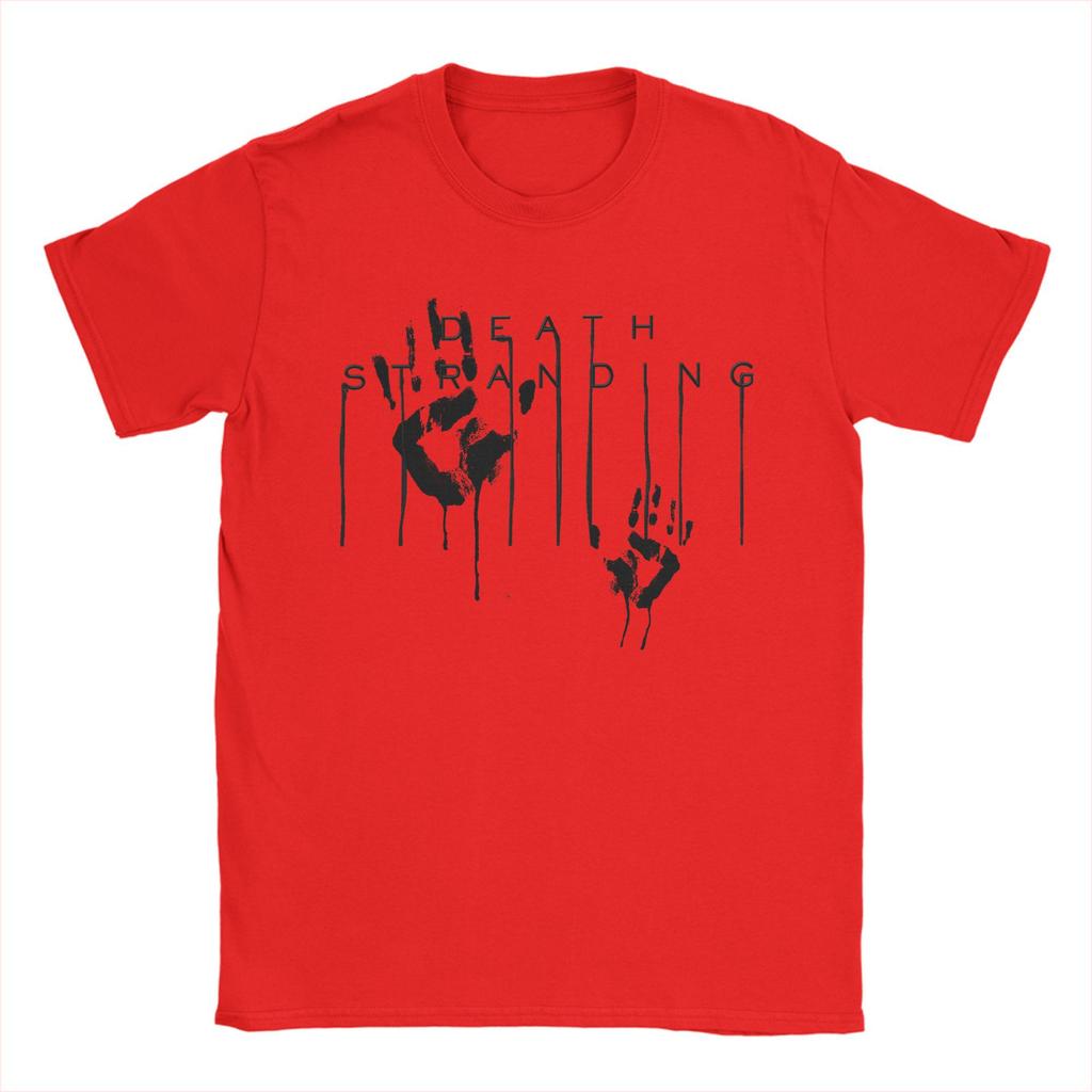 Death Stranding 2 Hands Lou Sam Porter Hideo Kojima Graphic Print T Shirt for Unisex Women  Cotton  Tee Shirt Clothes