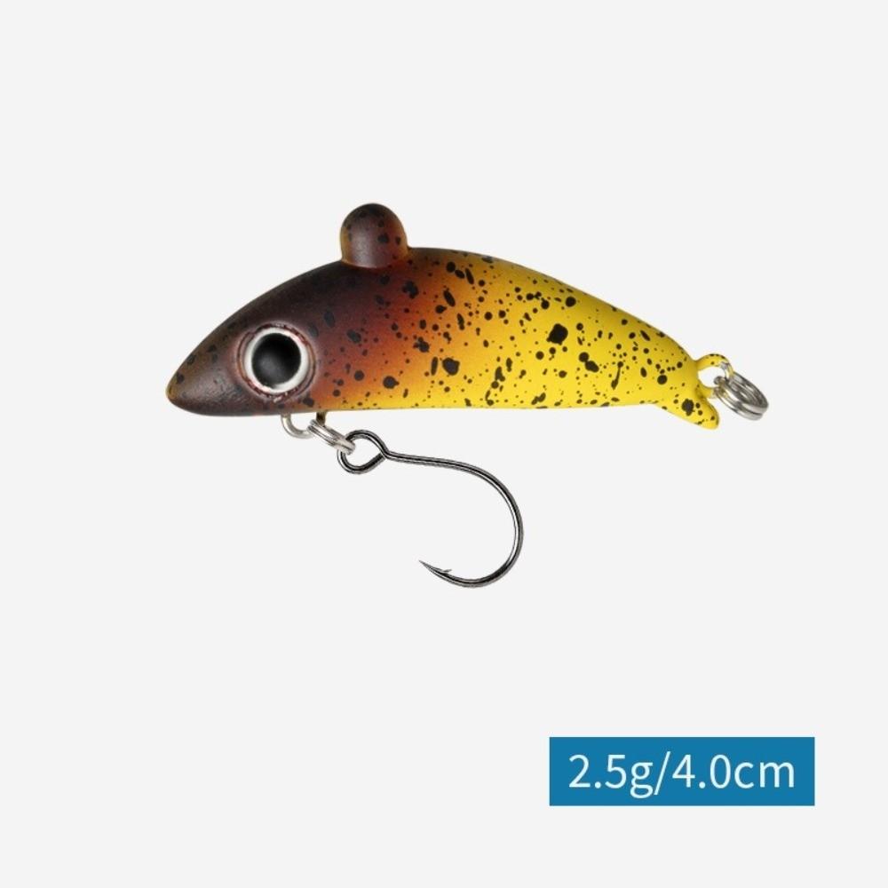 2.5g Weight Hard Bait Fishing Lure Single Hook Full Water Layer Lure Bionic Hard Bait For Trout