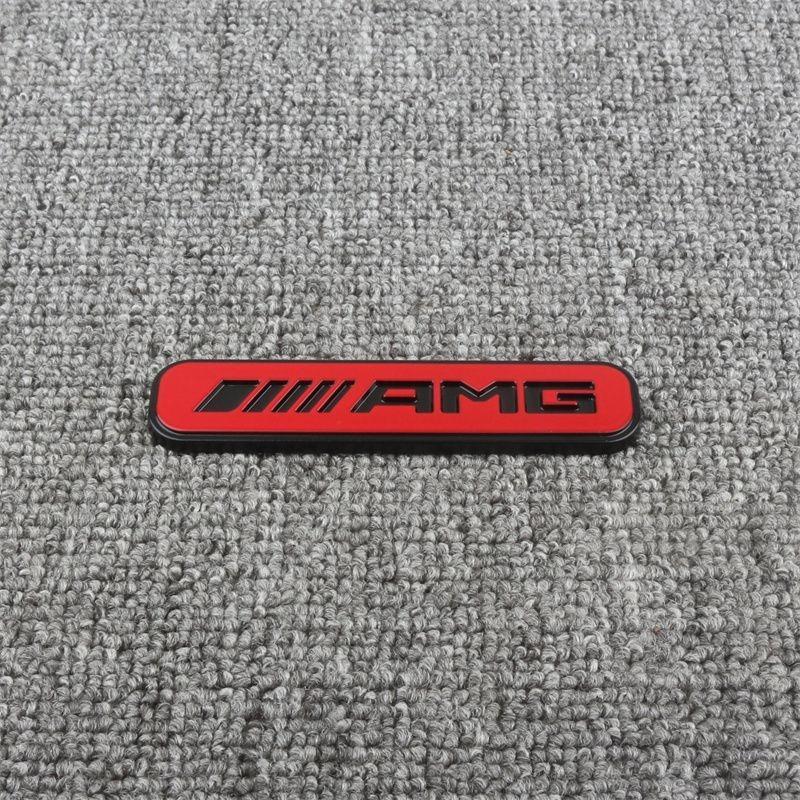 ABS Car Pasted Emblem Badge Sticker For Mercedes Benz AMG W205 C300 W203 W206 W108 W124 Rear Trunk Vehicle Door Modified Sticker PI1