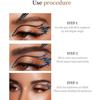 Frauen Vierköpfige Augenbrauentönung Kosmetik Natürliche Langlebige Farbe Tattoo Augenbrauen FrauenWasserdichter Augenbrauenstift