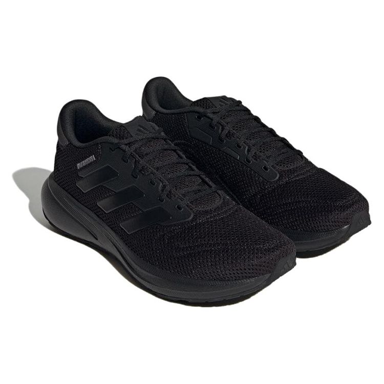Adidas Response Soft Comfortable Mesh Non-Slip Wear-Resistant Breathable Low-Top Casual Running Shoes Unisex Sneakers Black IG0736