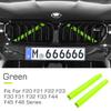 2 ST Njurgrillar V-Stag M-Sport Grill Trim Kit - V Stag Stång För BMW F20 F21 F22 F23 F30 F31 F32 F33 F34 F35 F36 F40 F45 F46