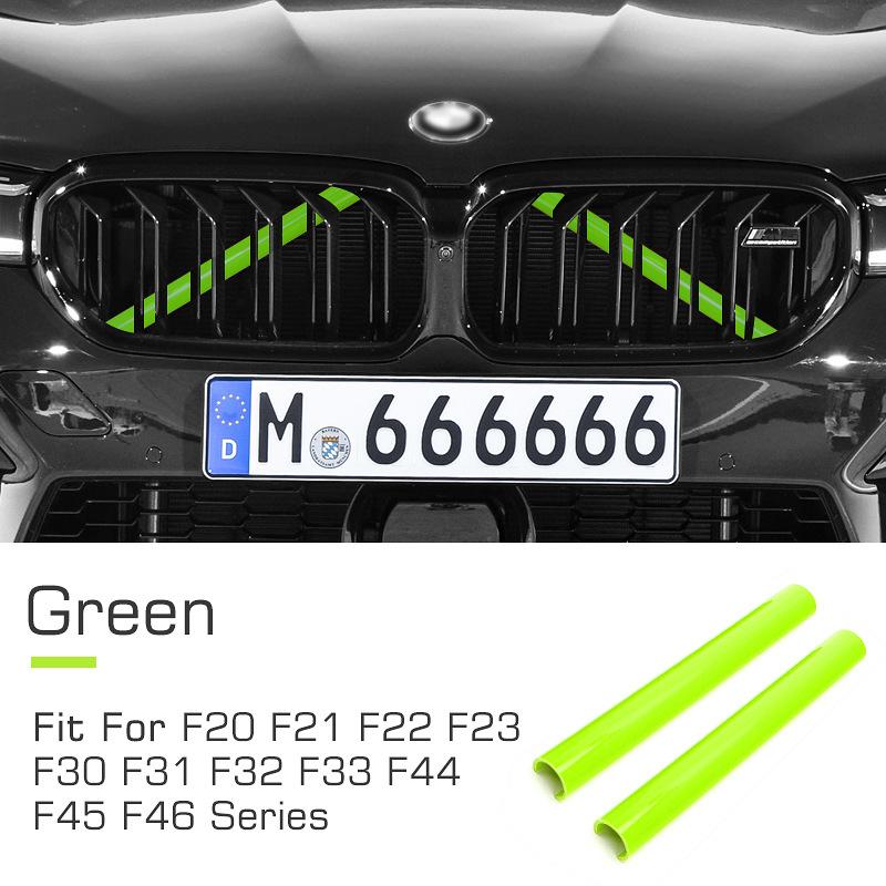 2 ST Njurgrillar V-Stag M-Sport Grill Trim Kit - V Stag Stång För BMW F20 F21 F22 F23 F30 F31 F32 F33 F34 F35 F36 F40 F45 F46