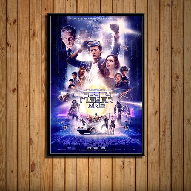 Ready Player One Hot Movie Canvas Painting Posters And Prints Wall Pictures For Living Room Film Decorative Home Decor Quadro