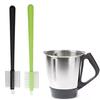 2Pcs Cooking Machine Deep Cleaning Brush Juicer Breaker Crusher Cutter Head Brush Kitchen Cleaning Brush