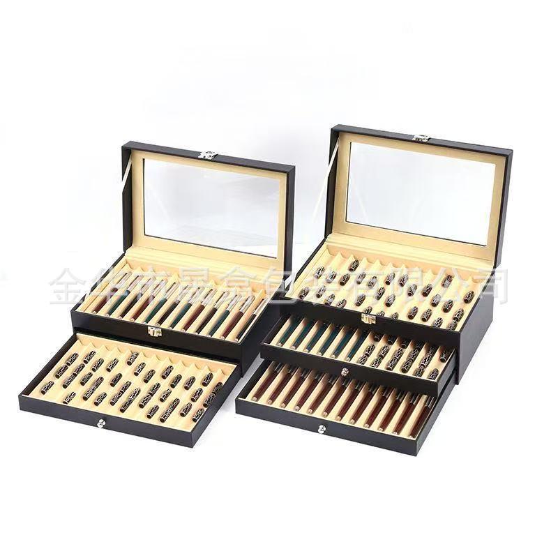 Shengxi Leather Skylight Fountain Pen Storage and Display Box
