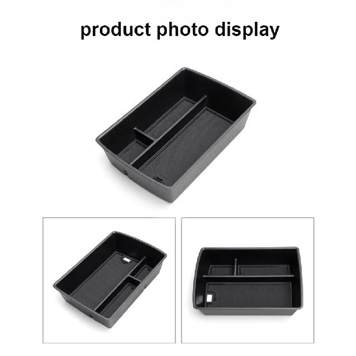Armrest Storage Box For Leapmotor C10 2024-2026 Car Organizer Case Center Console Storage Tray Auto Interior Accessories TPE