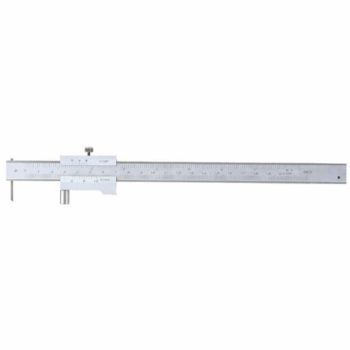 Wisoqu 0-200mm Parallel Caliper, Stainless Steel Caliper with Marking Gauge and Carbide Needle, Marking Tool
