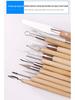 22-Piece Cross-Border Pottery and Clay Sculpting Tool Set with Laser Knife Carving Tools
