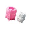 Owl Figurine Silicone Molds for Epoxy Resin Soap Making Cement Gypsum Silicone Molds for Handmade Craft 6XDE
