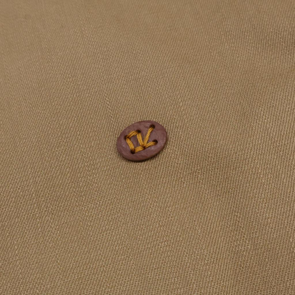 45R Beige x Khaki Autumn Basque 908 Ocean Smock Pull dress beigeUsed