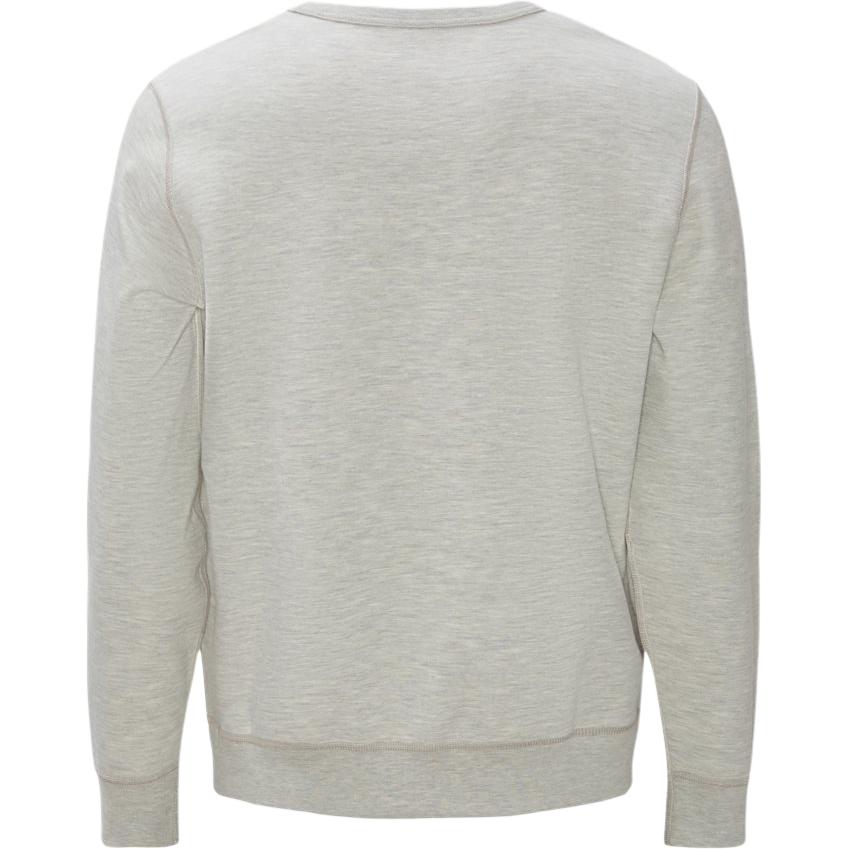 Polo Ralph Lauren SS24 Pony Logo Embroidered Crew Neck Long Sleeve Sweatshirt Men sweatshirt Light-Gray 710675313-016