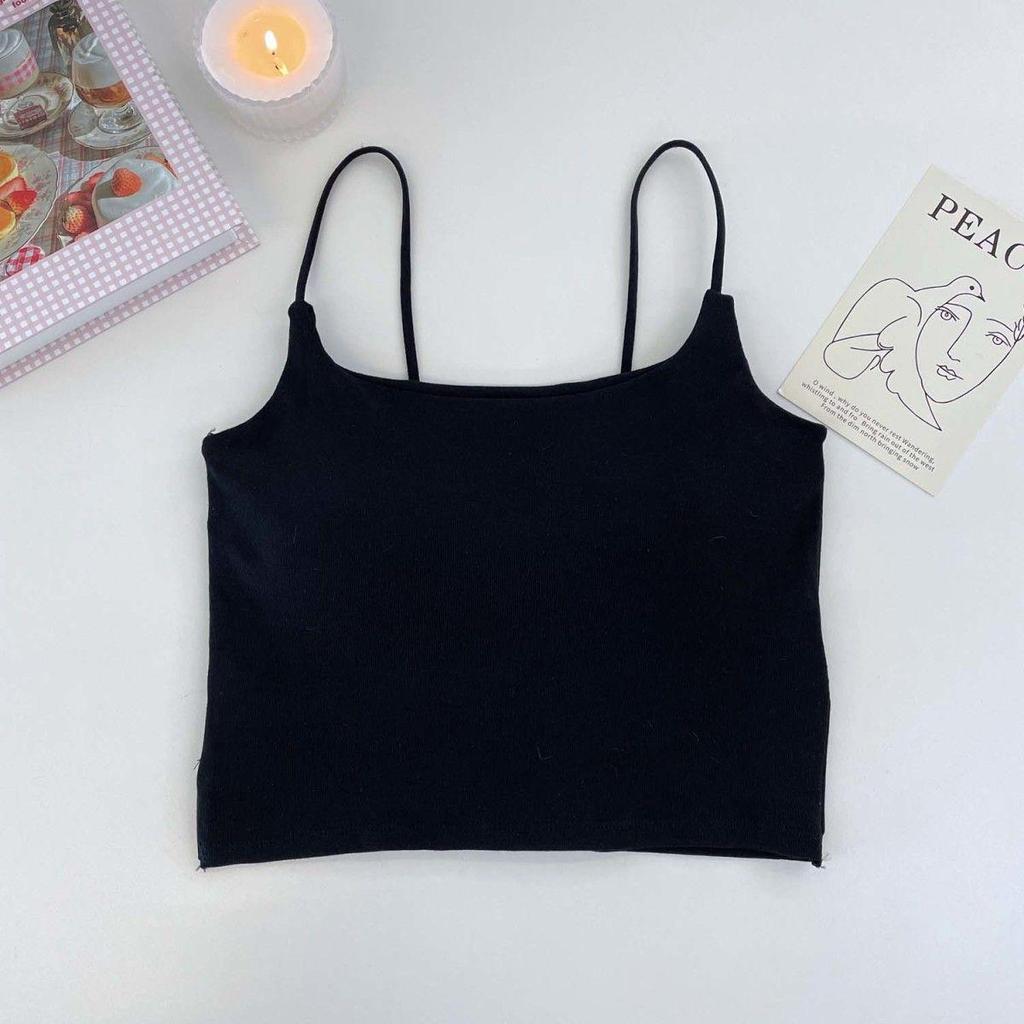 Summer Spicy Backless Camisole with Chest Pads: Bodycon Bandeau Top for Layering or Outerwear
