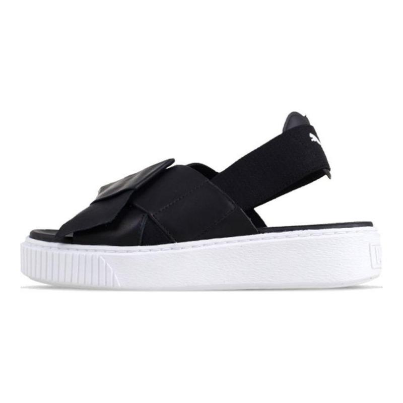 PUMA Platform Sandal Women Outdoor Beach Sandals Black 365481-01 38