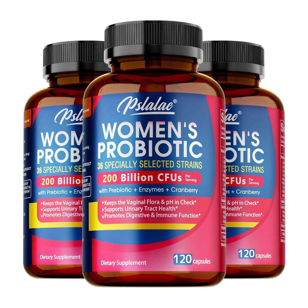 Pslalae - Probiotic Capsules - Women's Health - Urinary tract health, and support for digestive and immune system health.