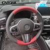 CARDAK Black Artificial Leather Car Steering Wheel Cover for BMW M Sport G20 G21 F40 F44 G22 G23 G30 G31 G32 G11 G12 G14 G15