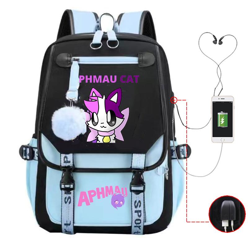 Cute Cartoon Junior High School Student Schoolbag Female Lightweight Large-Capacity Student Backpack