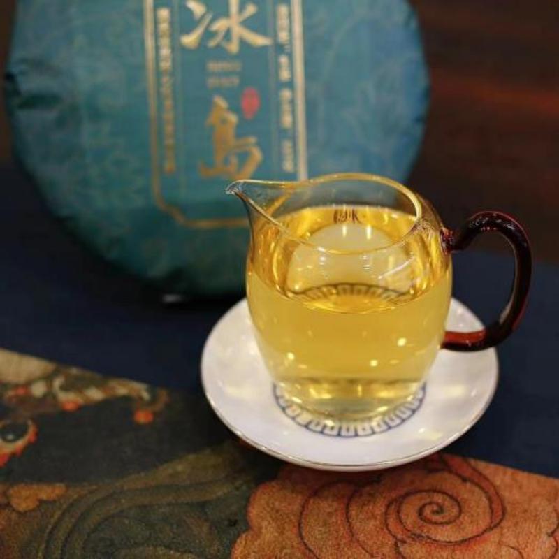 710 г Юньнань Биндао Пуэр Чай Исландский Пуэр Сырой чайный торт Органический Пуэр Шэнча — фото 7