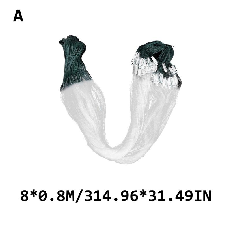 10Pcs Fishing Casting Net Easy Throw Fly Fishing Net Portable Cast Fish Cage Fishing Tackle for Hand Casting Enduring