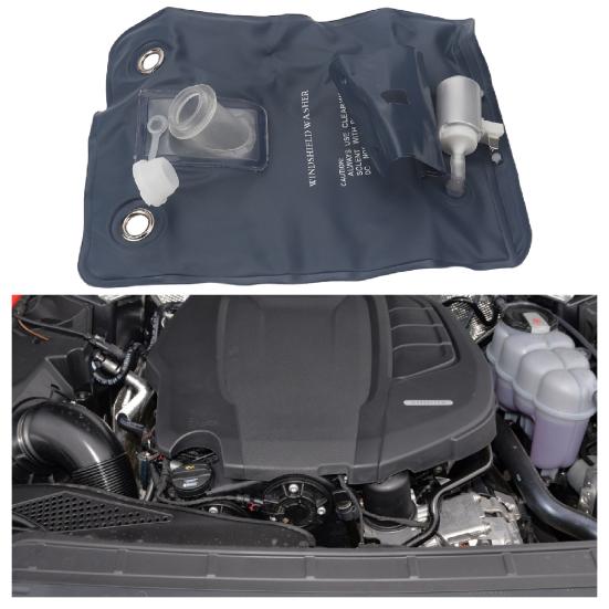12V/1L Windshield Washer Pump Kit Universal Windscreen Washer Pump Bag 151286776374 for Classics Vehicles