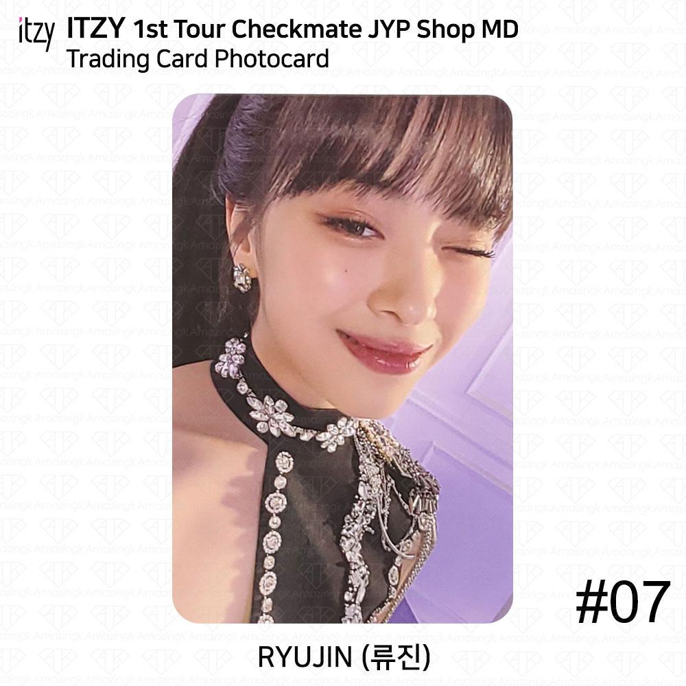 ITZY 1st Tour Checkmate Official MD Trading Card Photocard JYP SHOP KPOP K-POP