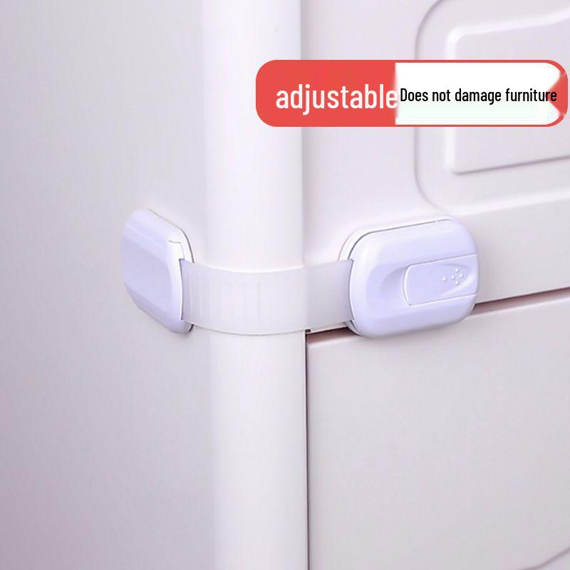 Kindersicherheit Anti-Klemmschutz Multifunktionsschloss für Schränke, Schubladen und Kühlschränke