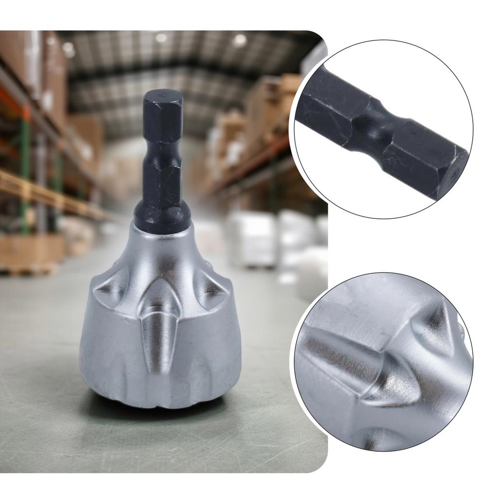 Externe Fase Entgraten Gewinde Reparatur Werkzeug 3 – 19 mm mit 1/4 Zoll Sechskant-Bit-