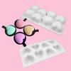 Reusable Non-stick Easy Release 3D Love Heart Shaped Silicone Molds Tray