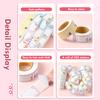 350 Sheets/Roll Cartoon Name Stickers Water Cup Stickers Waterproof Classification Labels Sticky Note Stickers Stationery