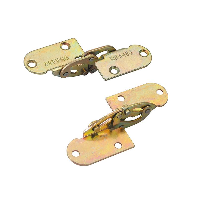 2Pcs Multi-function 180 Degree Dining Table Flap Hinge Hidden Foldable  Folding Flip Hinges Desk Furniture Hardware Accessories