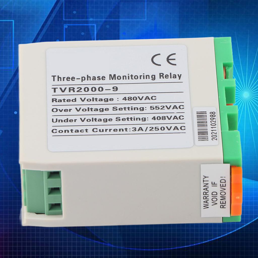 3 Phase Circuit  Voltage Monitoring Relay Undervoltage Phase Sequence Protector