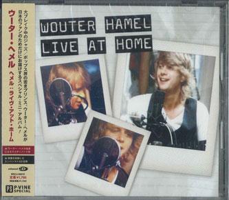 

CD WOUTER HAMEL Live At Home BSCJ30015PROMO Dox Records Japan ObiPop Used