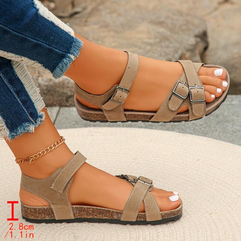 

Модные женские туфли сандалии летние для вечеринки для ходьбы ретро сандалии для женщин сандалии на танкетке женские мягкие женские сандалии обувь 43 хаки