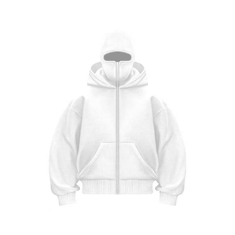 Autumn and Winter Men's and Women's Casual Sportswear With Hooded Mask Design, Sporty and Fashionable Plus Size Hoodie
