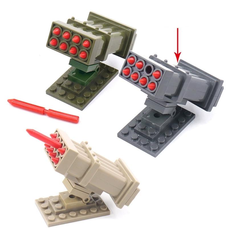 NEW Militarys Tracking Missile Launch Device Camouflage TBS Commando Building Blocks Classic Model Sets Bricks Kids Kits