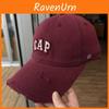 Cotton Baseball Cap With Embroidered Letters Adjustable Sun Protection For Casual Men Women