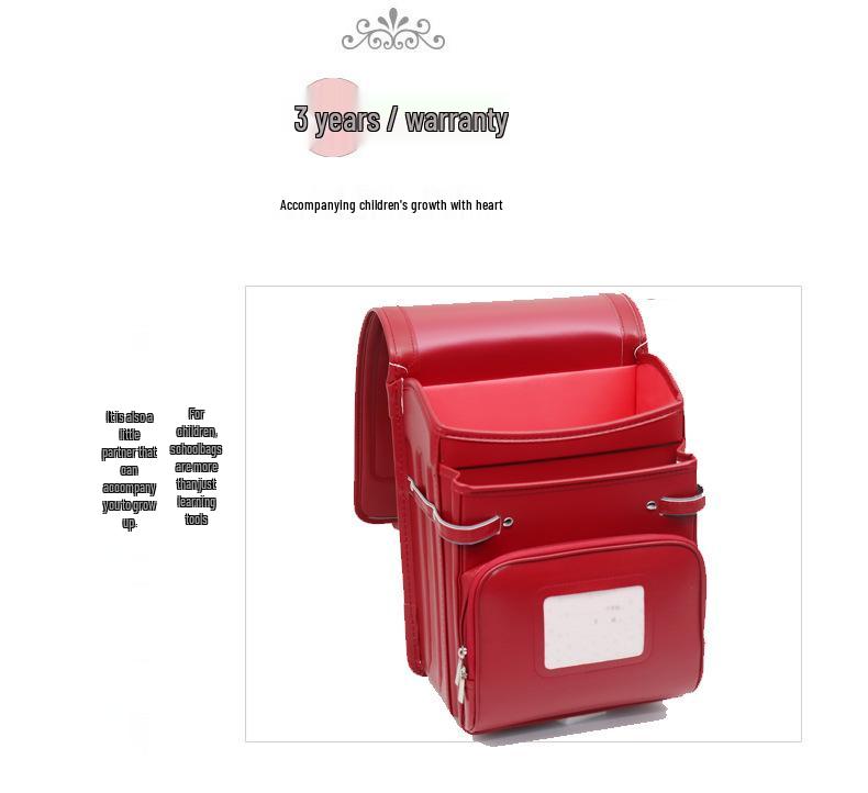 Rucsac de școală japoneză: Ușor, Protejează Spatele pentru Băieți și Fete din Clasele 1-6