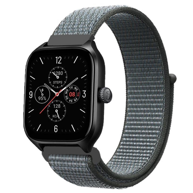 20mm 22mm Nylon Bandje voor Amazfit Balance 2 1/GTR 4 3 Pro 47mm/Bip 6 5 Sport Horlogeband Correa voor Amazfit Active 2/GTS 4 3 Riem