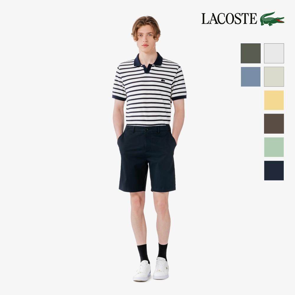 [Lacoste] Men s Bermuda Chino FH452E-56G White (001)-038